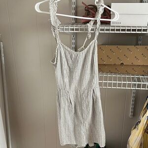 Striped Sleeveless Dress